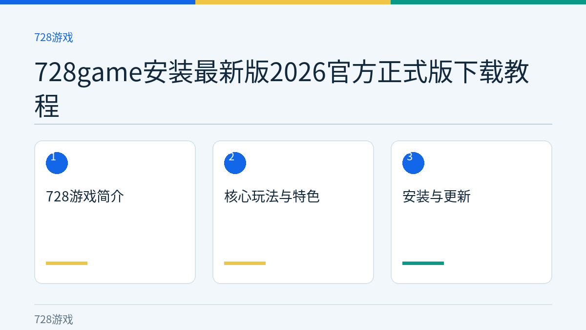 728game安装最新版2026官方正式版下载教程文章内容示意图